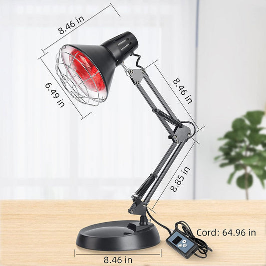 BodyEase Infrarood Lichttherapie Lamp — Diep Warmtetherapie voor Spieren en Gewrichten