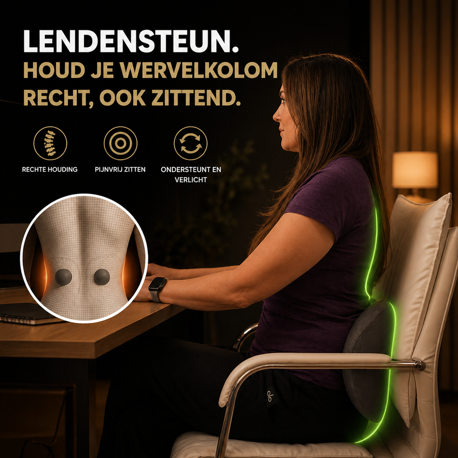 BodyEase™ Triple Fusion Massager – Rugpijn, Ischias & Hernia
