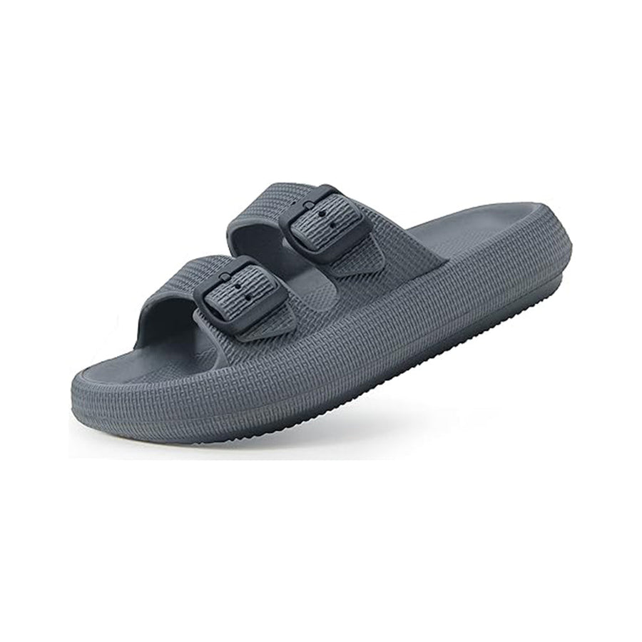 Ergonomische Slippers met Gespsluiting – Verstelbare Pasvorm en Schokdemping