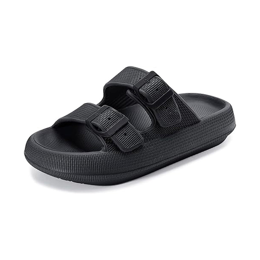 Ergonomische Slippers met Gespsluiting – Verstelbare Pasvorm en Schokdemping