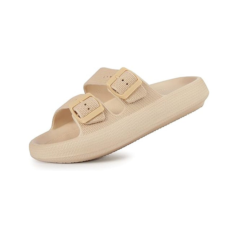 Ergonomische Slippers met Gespsluiting – Verstelbare Pasvorm en Schokdemping
