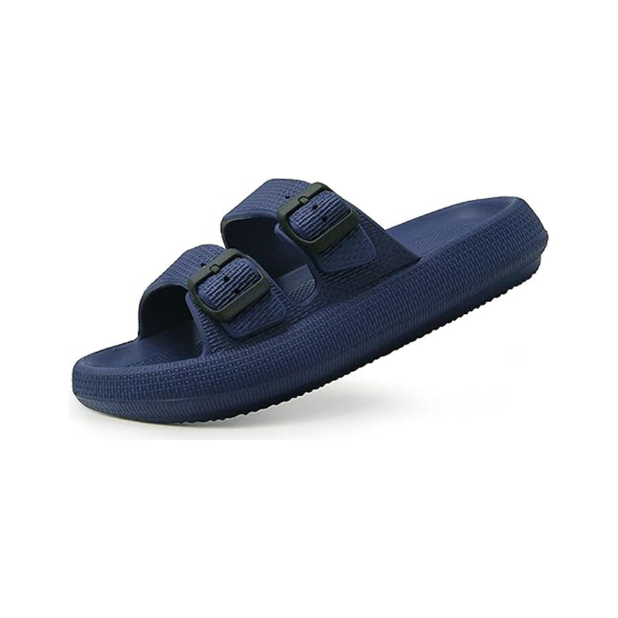 Ergonomische Slippers met Gespsluiting – Verstelbare Pasvorm en Schokdemping
