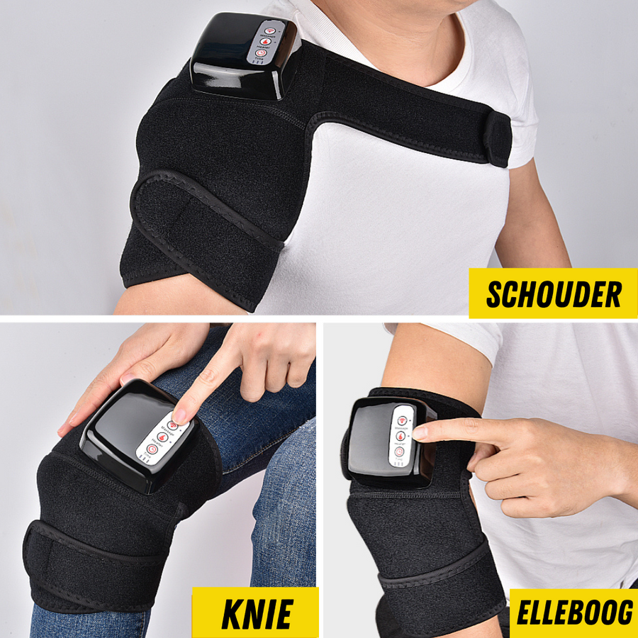 BodyEase Knie Massage Apparaat — Infrarood & Vibratie Therapie voor Kniepijn