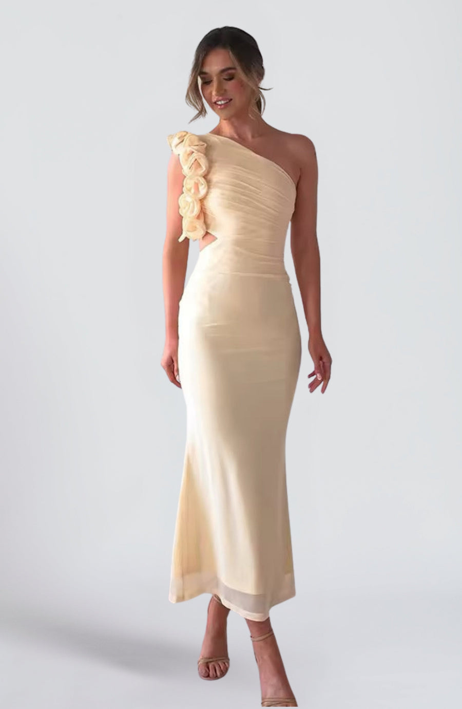 Romantic Lace Maxi Dress – Elegant Evening Gown | Meave & Ivy