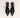 Black Pointed Stiletto Court Schoen – Buckle Strap Hak | Meave & Ivy