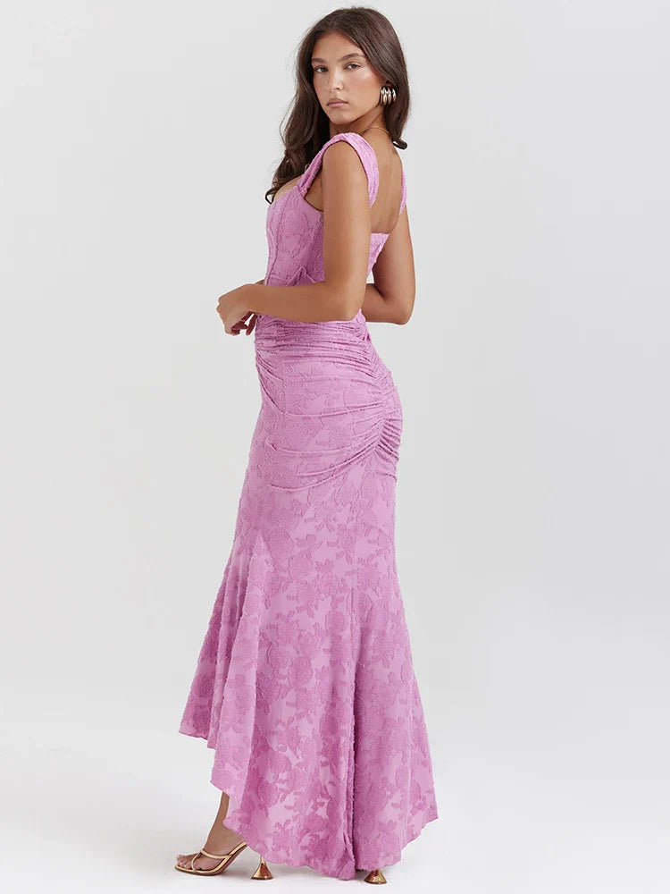 Off-Shoulder Bodycon Dress – Backless Ruched Party Dress | Meave & Ivy