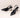 Black Pointed Stiletto Court Schoen – Buckle Strap Hak | Meave & Ivy