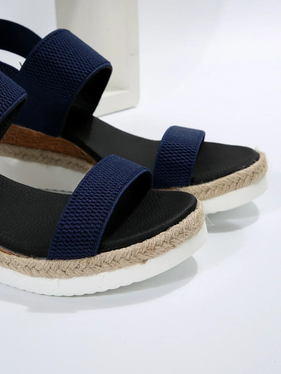 Double-Strap Espadrille Sandals – Summer Flatform Sandal | Meave & Ivy