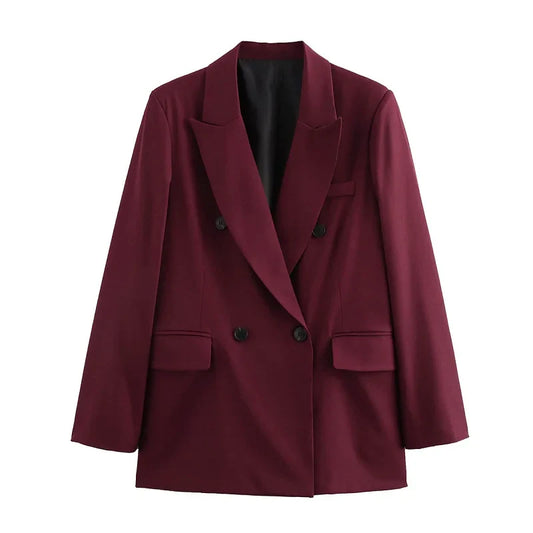 Oversized Longline Blazer – Vintage-Inspired Tailored Jacket | Meave & Ivy