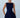 Navy Blue Getailleerd Mini Jurk – Elegant Gestructureerd Gelegenheid Jurk | Meave & Ivy