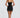 Black Corset Mini Jurk – Klassiek Statement Tailoring | Meave & Ivy