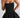 Black Bloemen Midi Jurk – Elegant Zomer Gelegenheid Jurk | Meave & Ivy