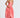 Coral Pink Bloemen Midi Jurk – Elegant Zomer Gelegenheid Jurk | Meave & Ivy