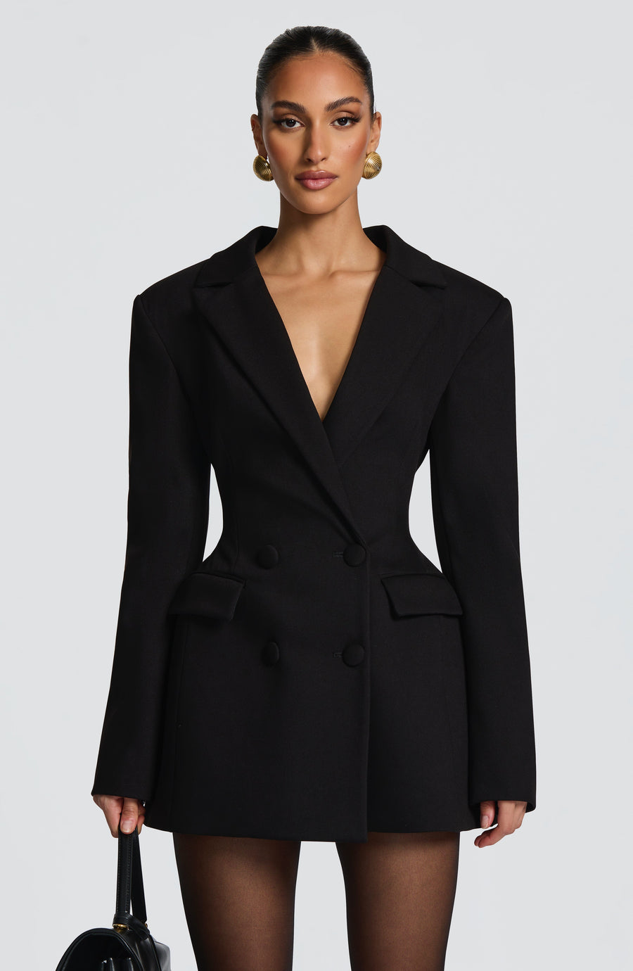 Black Blazer Dress – Classic Tailored Power Dress | Meave & Ivy