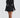 Black Pinstripe Blazer Jurk – Klassiek Getailleerd Power Jurk | Meave & Ivy