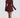 Burgundy Pinstripe Blazer Jurk – Getailleerd Statement Jurk | Meave & Ivy