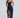 Navy Blue Open Rug Maxi Jurk – Elegant Open Back Avondjurk | Meave & Ivy