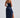 Navy Blue Open Rug Maxi Jurk – Elegant Open Back Avondjurk | Meave & Ivy