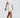 White Slinky Mini Jurk – Sleek Bodycon Feestjurk | Meave & Ivy