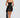 Black Getailleerd Mini Jurk – Elegant Gestructureerd Gelegenheid Jurk | Meave & Ivy