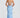 Blue Bloemen Appliqué Corset Maxi Jurk – Glacier Statement Avondjurk | Meave & Ivy