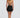 Black Bloemen Corset Mini Jurk – Appliqué Statement Jurk | Meave & Ivy
