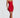 Red Bloemen Corset Mini Jurk – Appliqué Statement Jurk | Meave & Ivy