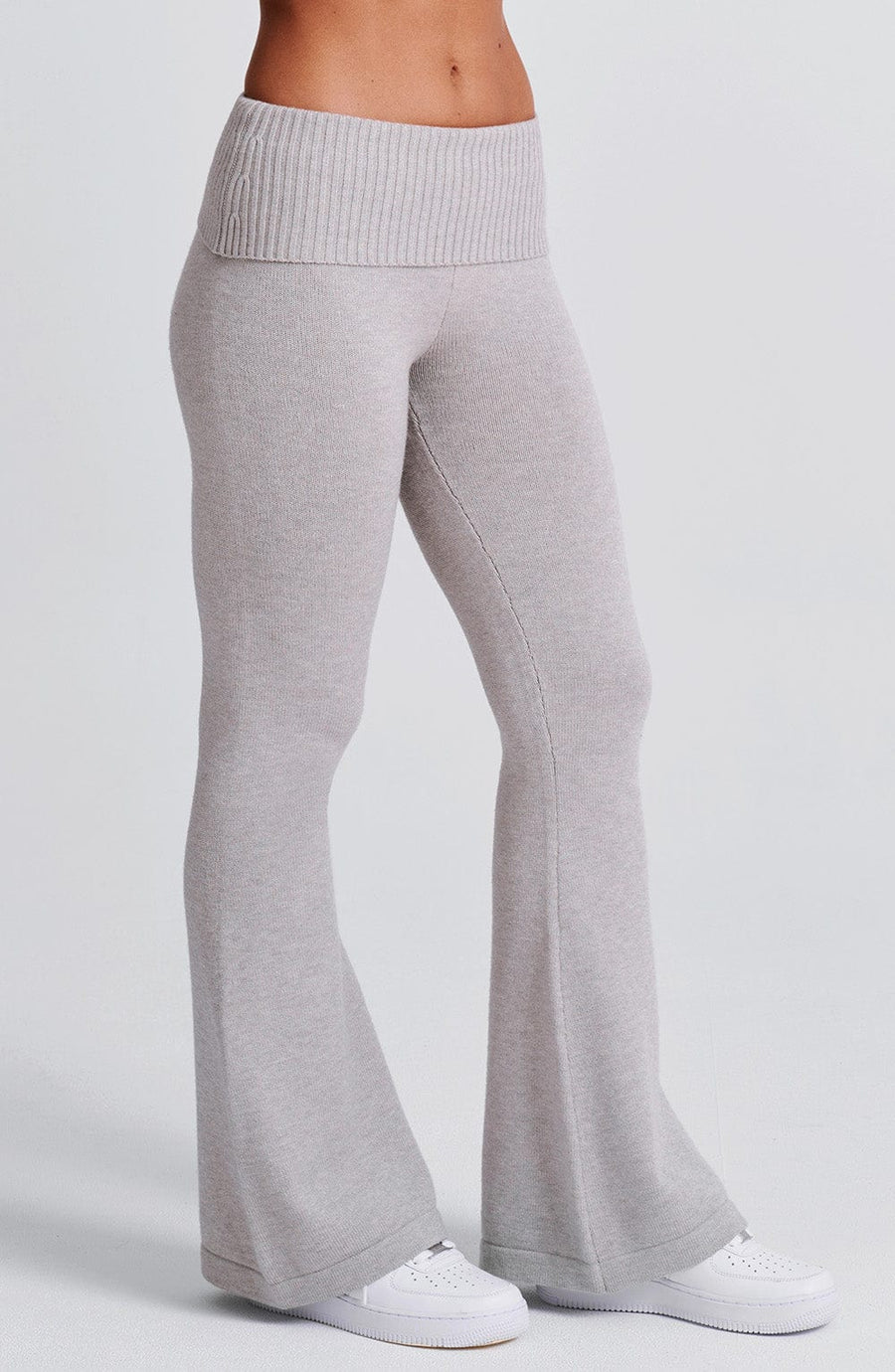 Brown Tweed Wide-Leg Tailored Trousers – Luxury Suit Pants | Meave & Ivy