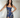 Blue Celestial Print Mini Jurk – Uitlopende Avond Feestjurk | Meave & Ivy
