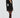 Black Gegarneerd Satijn Mini Jurk – Elegant Avond Jurk | Meave & Ivy