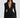 Black Gegarneerd Satijn Mini Jurk – Elegant Avond Jurk | Meave & Ivy