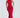 Red Gegarneerd Mermaid Maxi Jurk – Dramatic Train Avondjurk | Meave & Ivy