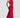 Red Gegarneerd Mermaid Maxi Jurk – Dramatic Train Avondjurk | Meave & Ivy