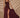 Red High-Shine Maxi Jurk – Bold Cherry Lacquer Avondjurk | Meave & Ivy