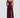 Red High-Shine Maxi Jurk – Bold Cherry Lacquer Avondjurk | Meave & Ivy